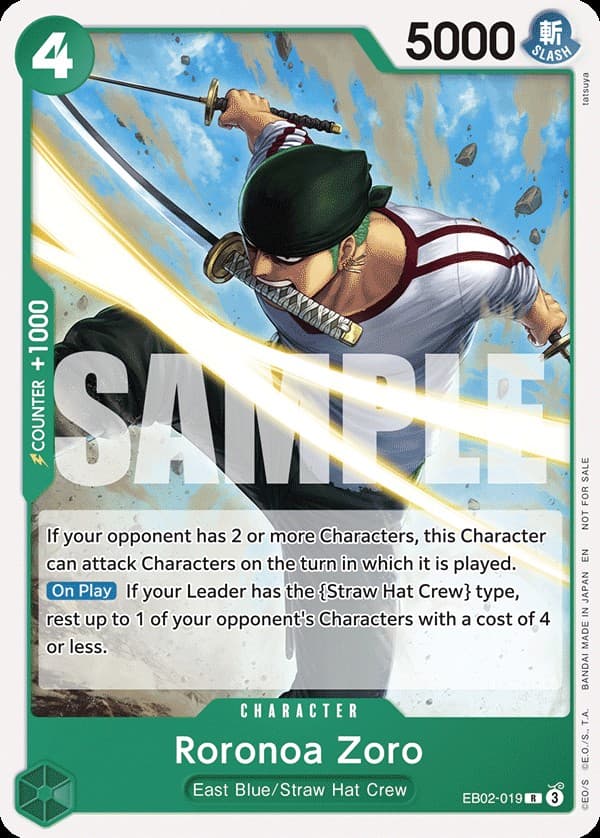 Roronoa Zoro (Tournament Pack 2025 Vol. 3)