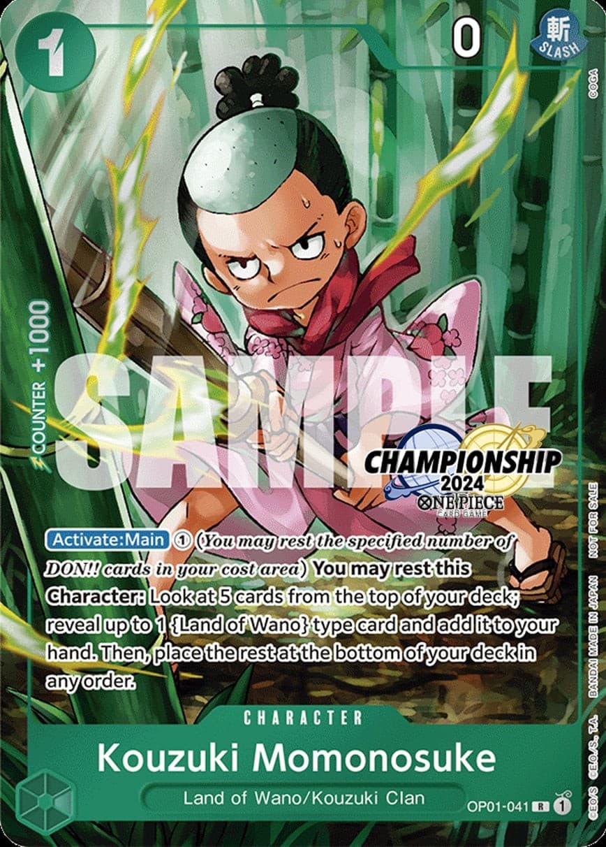 Kouzuki Momonosuke (Championship 2024 | Celebration Pack)