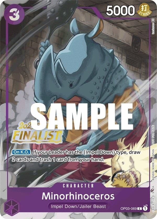 Minorhinoceros (Offline Regional 2023 | Finalist)
