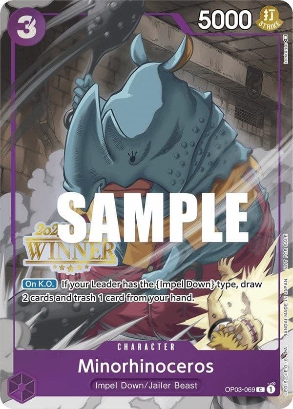 Minorhinoceros (Online Regional 2023 | Winner)