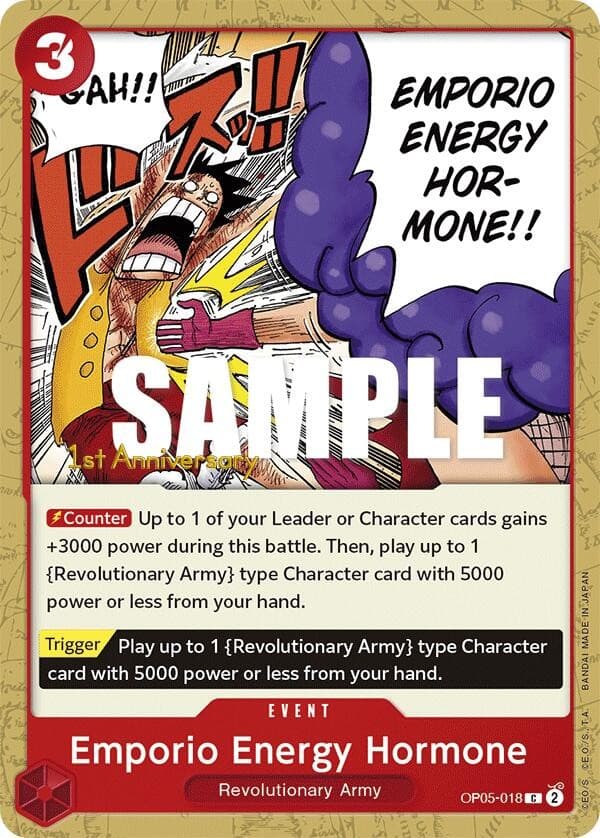 Emporio Energy Hormone (1st Anniversary Stamp)