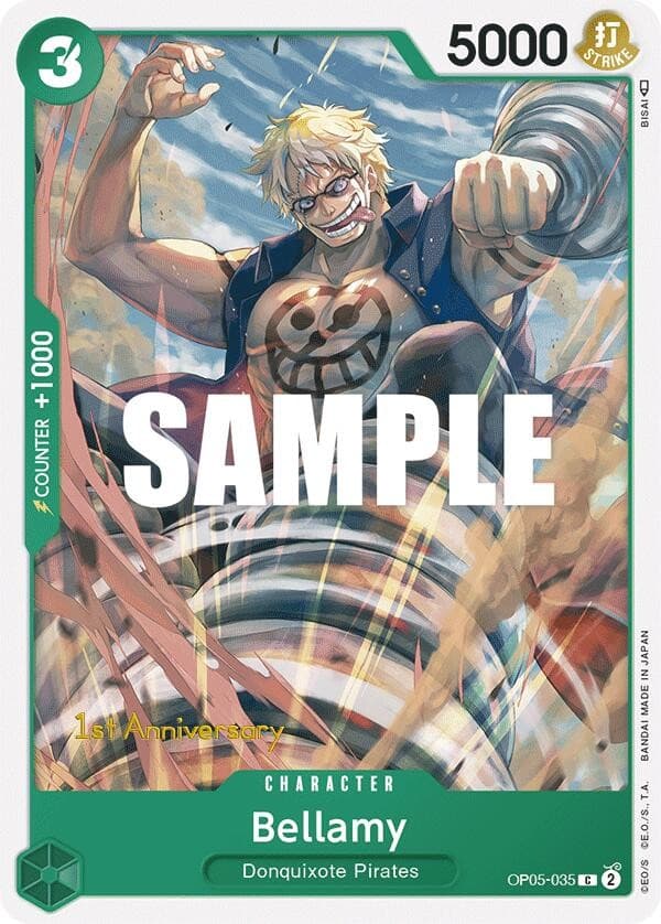 Bellamy (1st Anniversary Stamp)