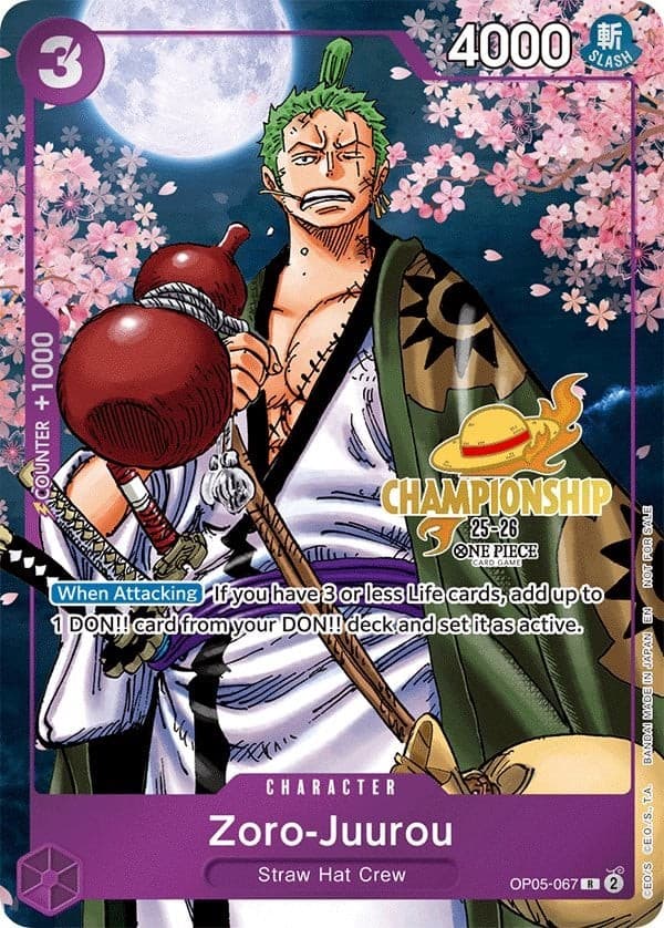 Zoro-Juurou (Gold Text Championship 25-26 | Event Pack)
