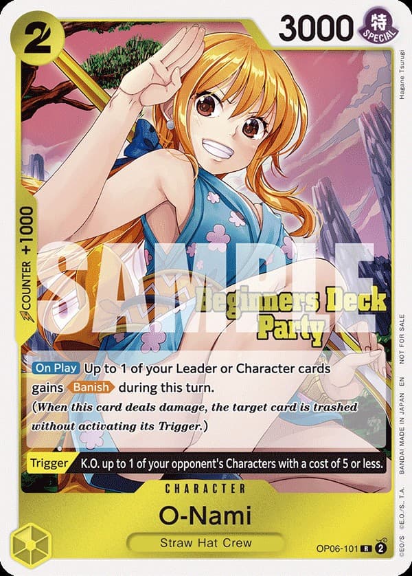 O-Nami (Beginners Deck Party)