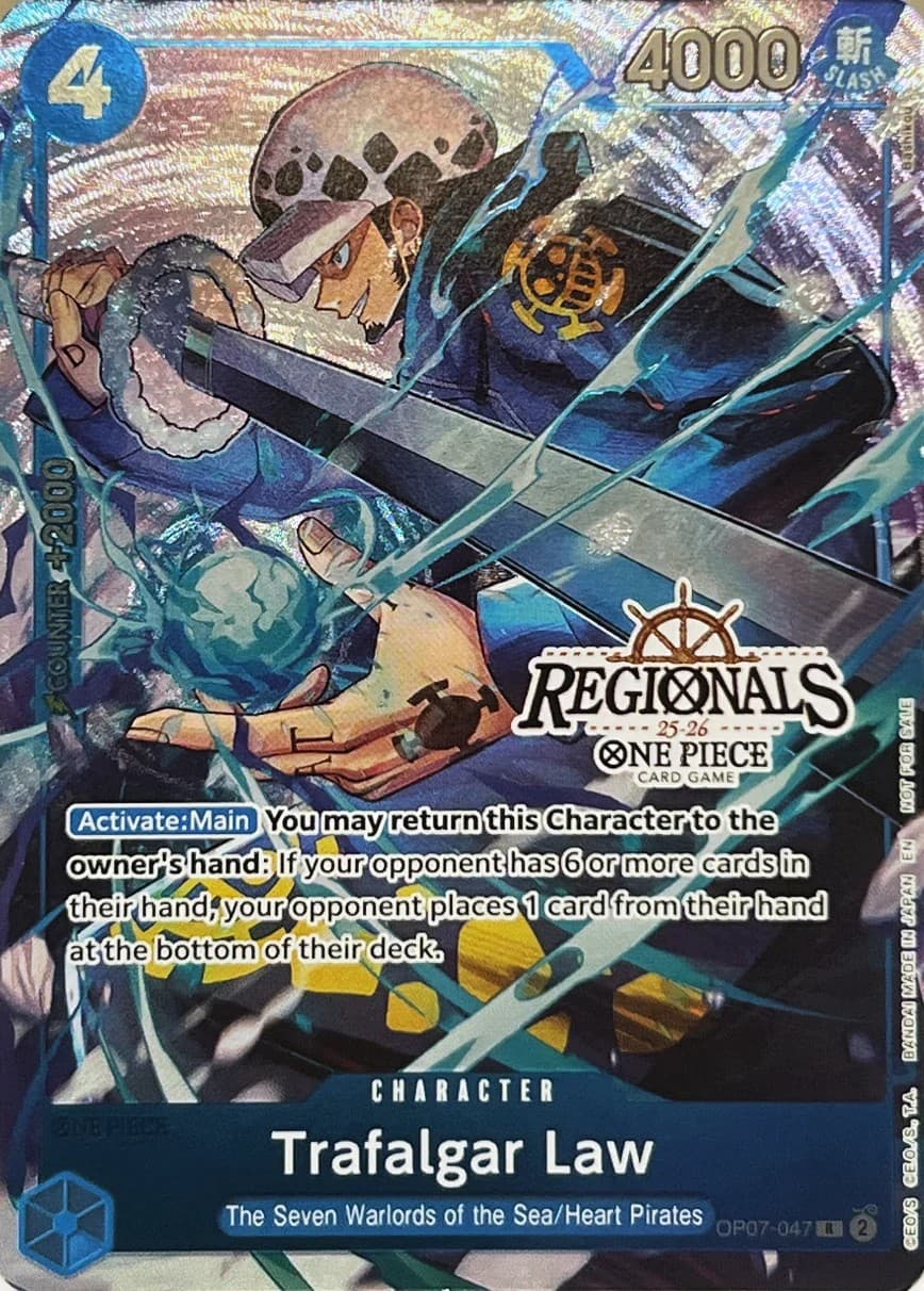 Trafalgar Law (Regionals 25-26 | Textured)