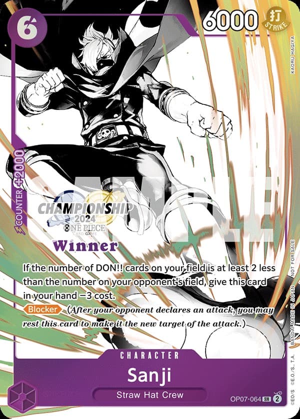 Sanji (Championship 2024 | Winner Pack Dec-Jan)