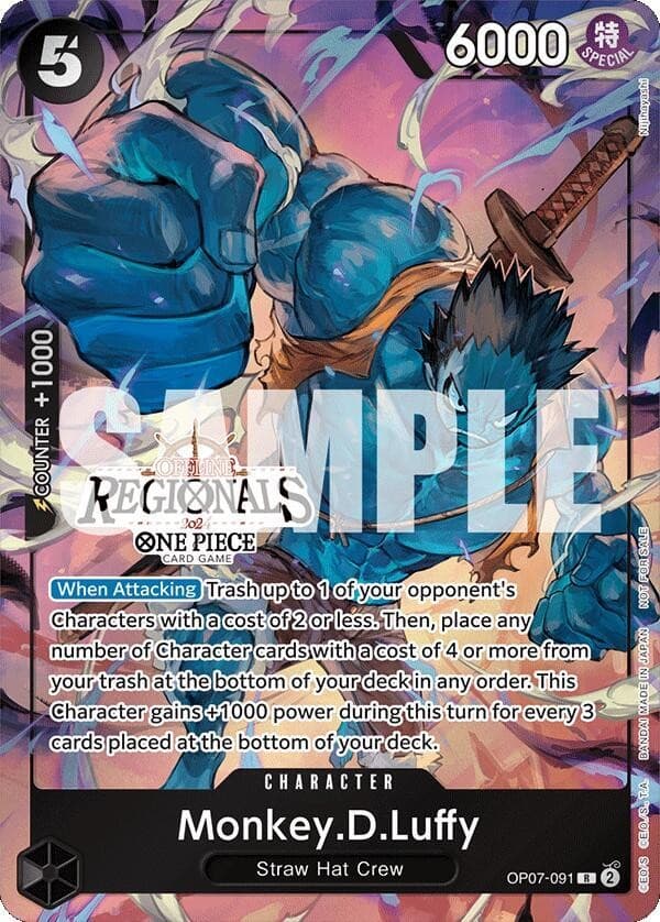 Monkey D. Luffy (Offline Regional 2024 Vol. 3)