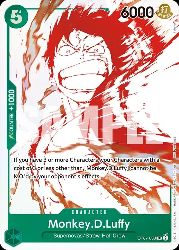 Monkey D. Luffy (Treasure Campaign Pack)