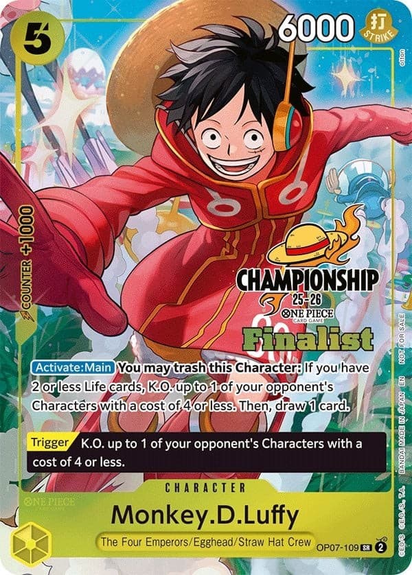 Monkey D. Luffy (Championship 25-26 | Finalist)