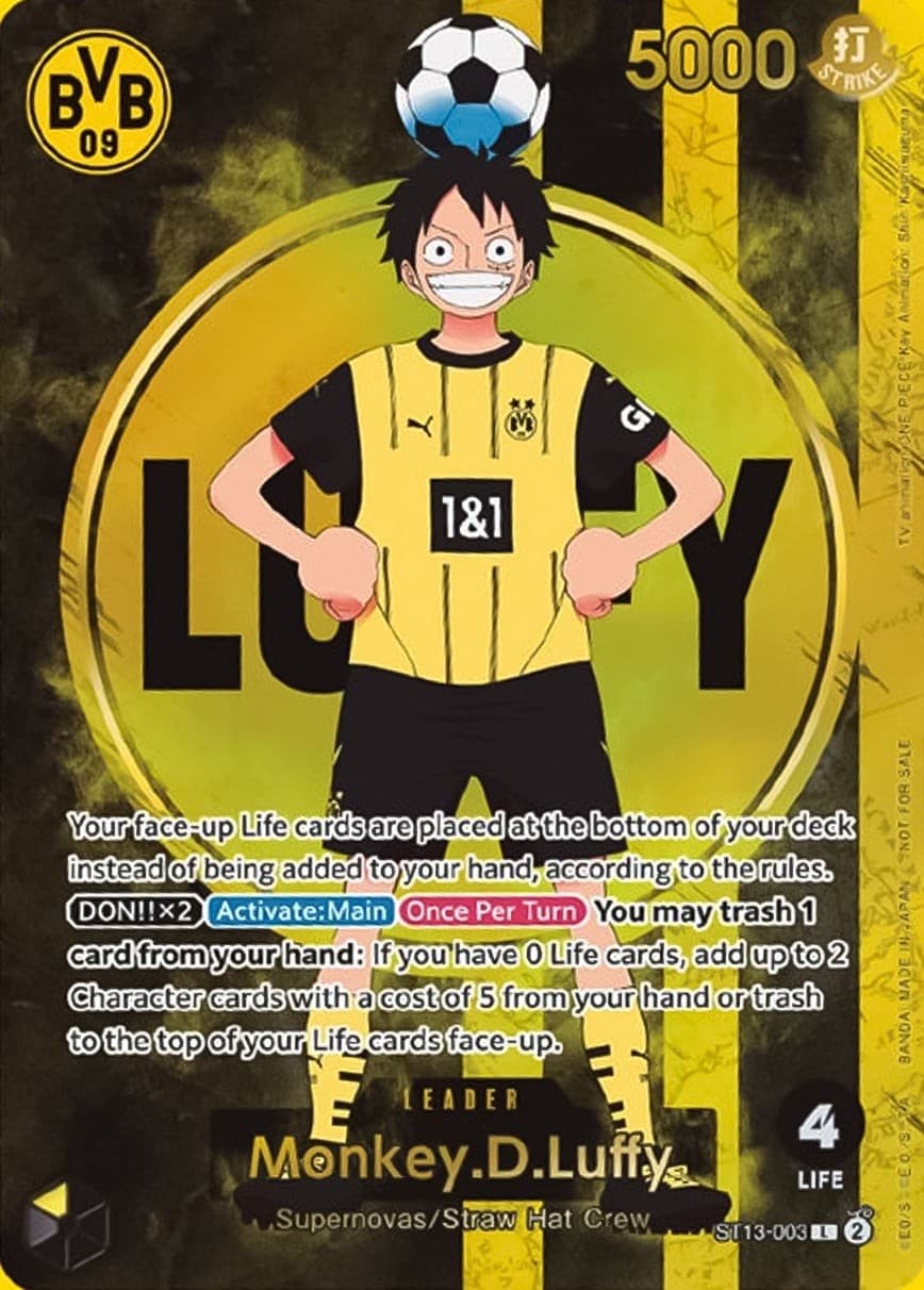 Monkey D. Luffy (Borussia Dortmund 2025 Promo)