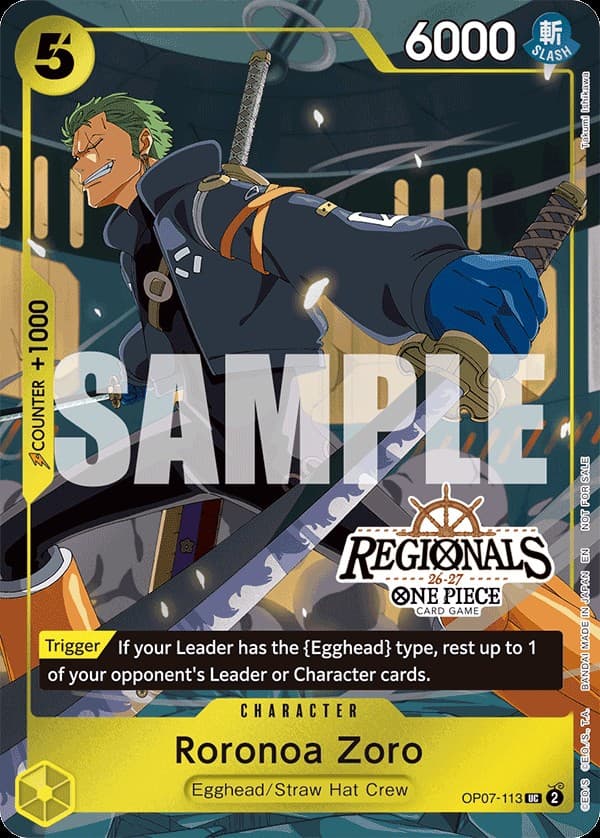 Roronoa Zoro (Regional Participation Pack 2026 Vol.1)