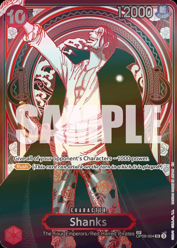 Shanks - OP09-004 (Silver)