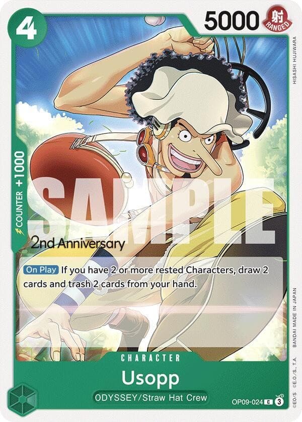 Usopp (2nd Anniversary Stamp)
