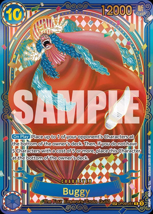 Buggy - OP09-051 (Gold)
