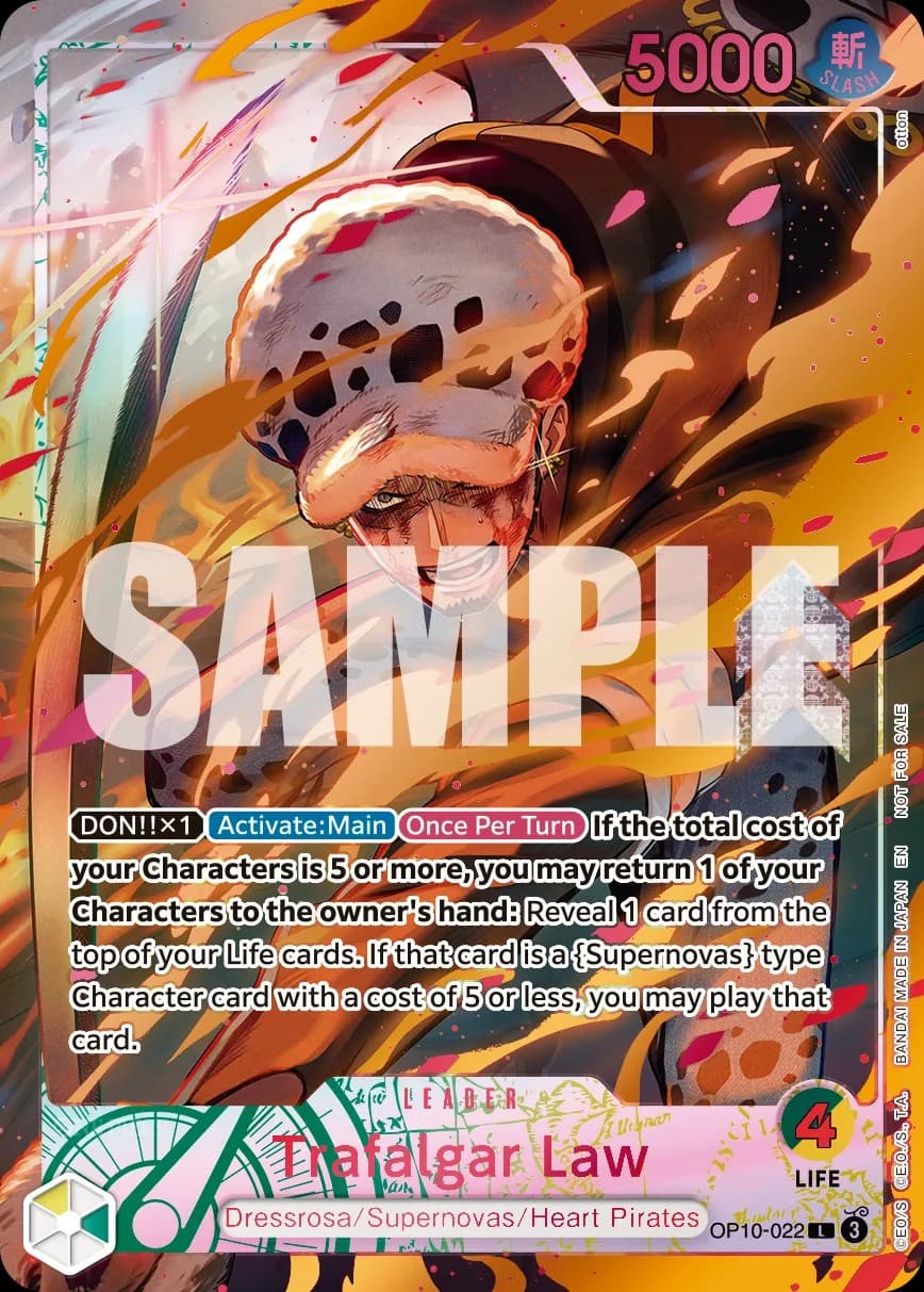 Trafalgar Law (Flame-Flame Fruit Coliseum Promo)