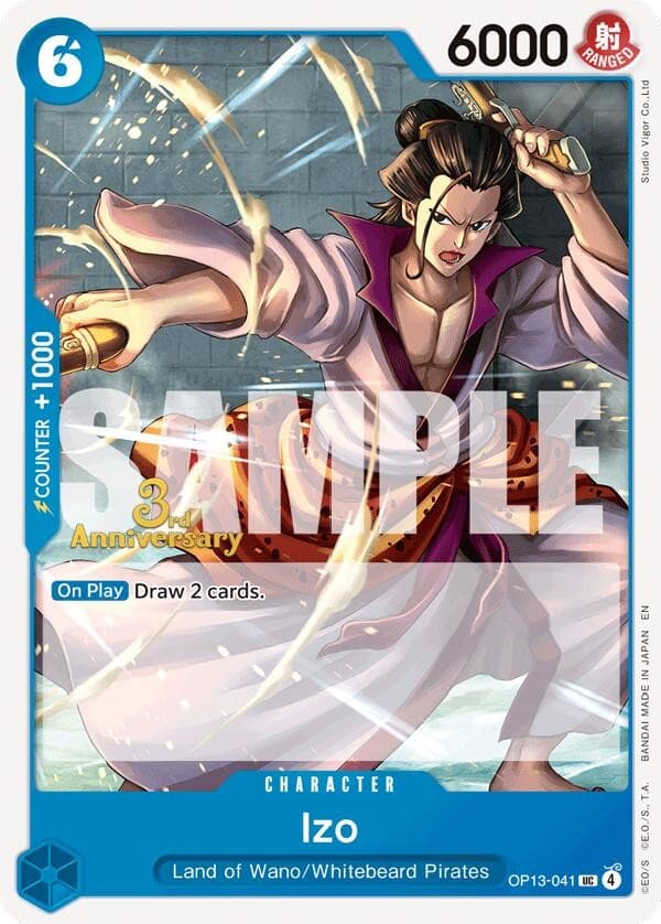 Izo (3rd Anniversary Stamp)