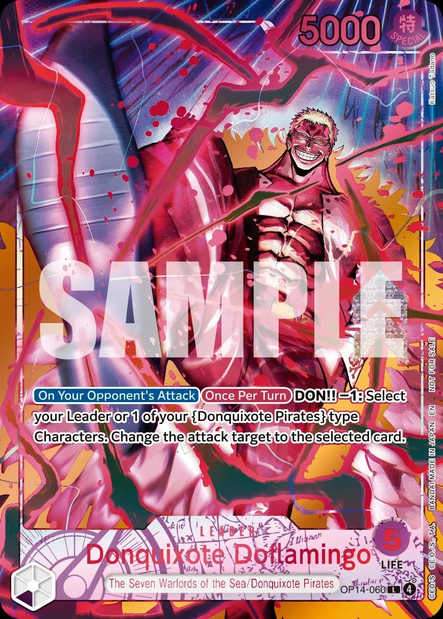 Donquixote Doflamingo (Flame-Flame Fruit Coliseum Promo)