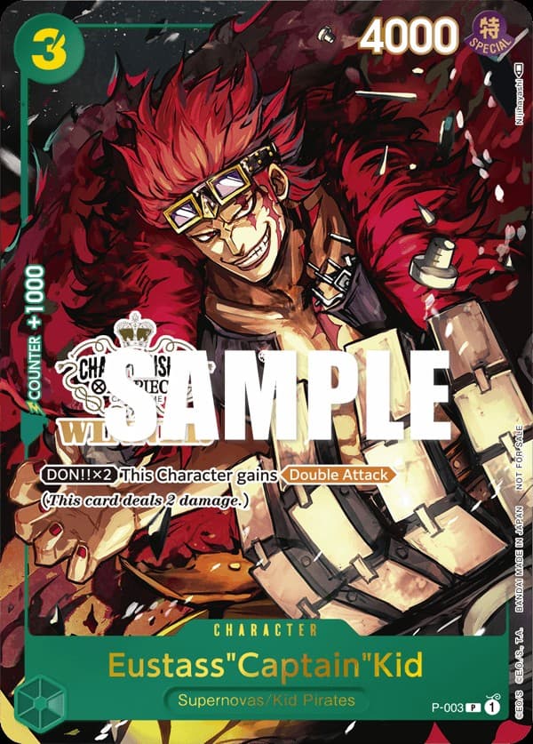 Eustass "Captain" Kid (Store Championship Winner)