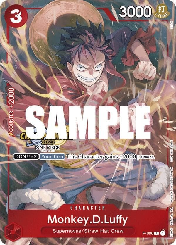 Monkey D. Luffy (Championship 2023 | Celebration Pack)