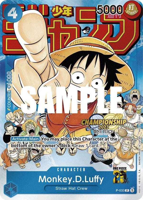 Monkey D. Luffy (Championship 2023 | Event Pack)