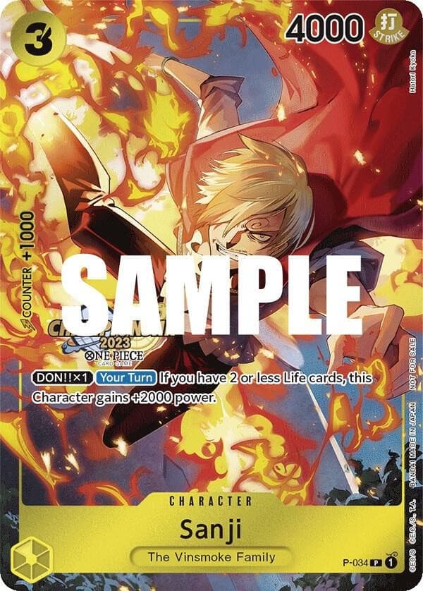 Sanji (Championship 2023 | Event Pack)