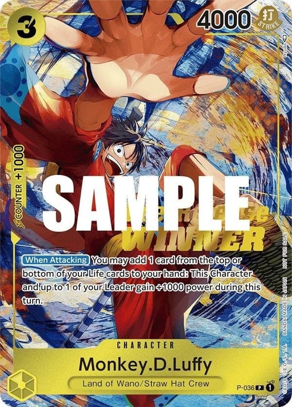 Monkey D. Luffy (Pre-Release Winner)