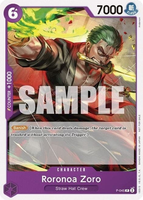 Roronoa Zoro (Pre-Release Tournament | Participant)
