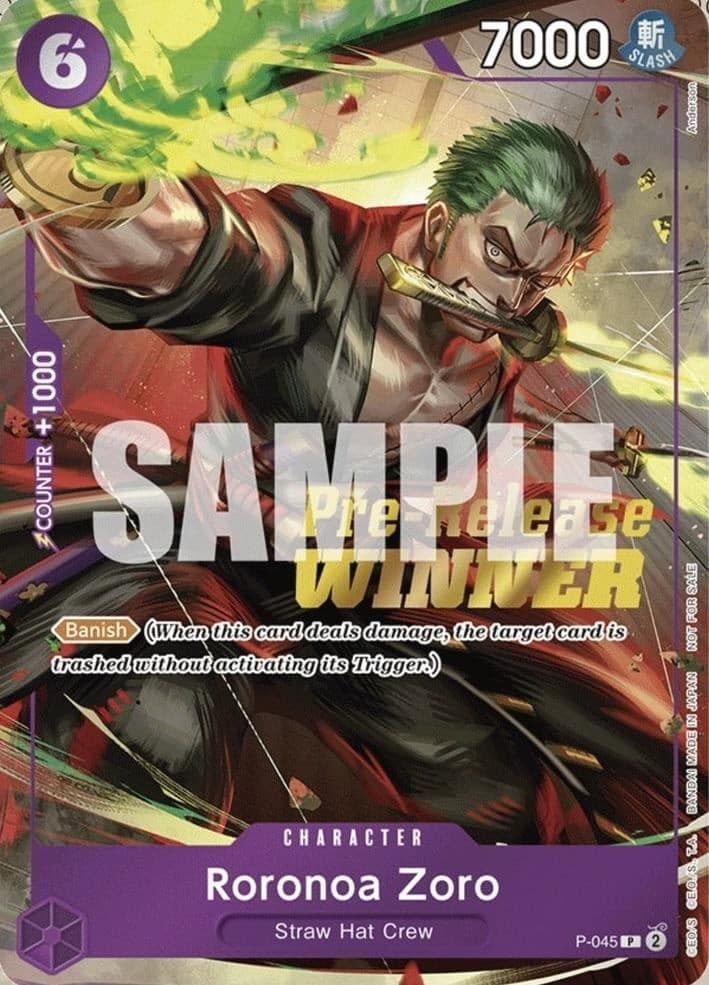 Roronoa Zoro (Pre-Release Tournament | Winner)