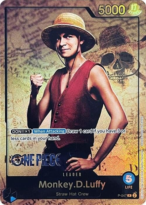 Monkey D. Luffy (Premium Card Collection -Live Action Edition)