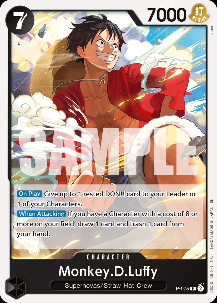 Monkey D. Luffy - P-075