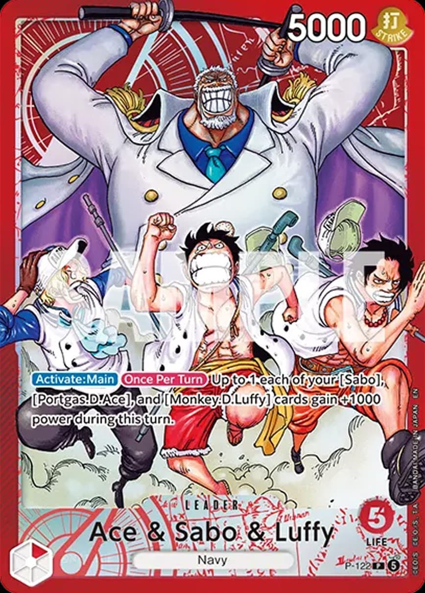 Ace & Sabo & Luffy (Premium Card Collection -Ace & Sabo & Luffy-)