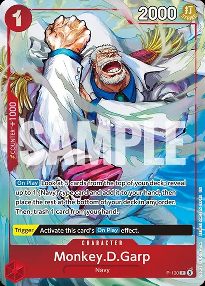 Monkey D. Garp (Premium Card Collection -Ace & Sabo & Luffy-)