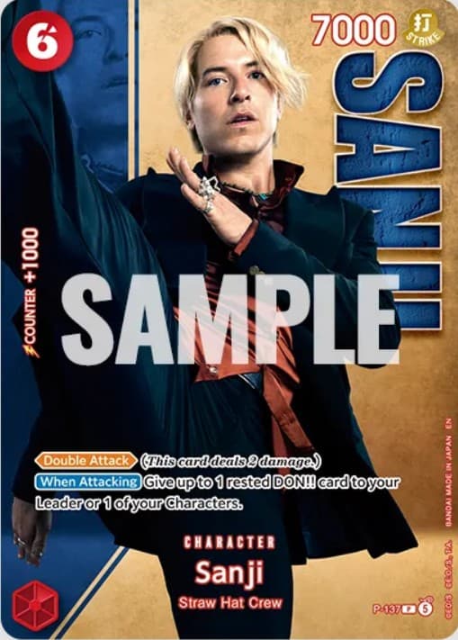 Sanji (Premium Card Collection -Live Action Edition vol.2)