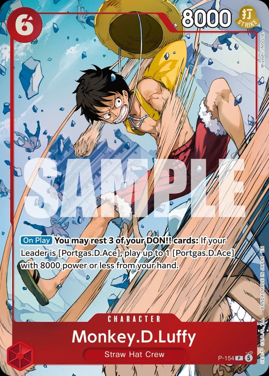 Monkey D. Luffy (Premium Card Collection - Flame-Flame Fruit Coliseum)