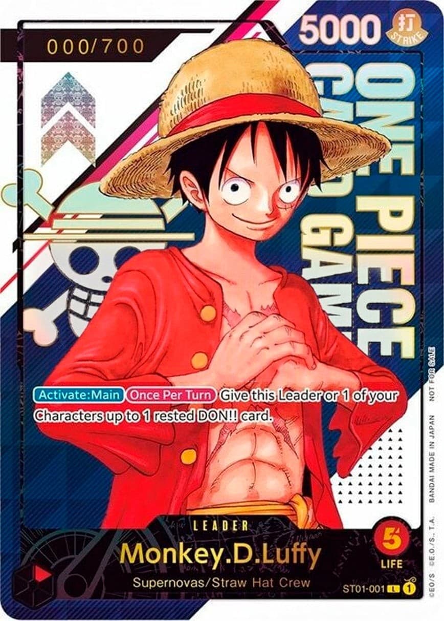 Monkey D. Luffy (Limited Serial Numbered)