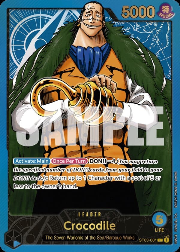 Crocodile (Gold Text | Premium Card Collection -Leader Collection)