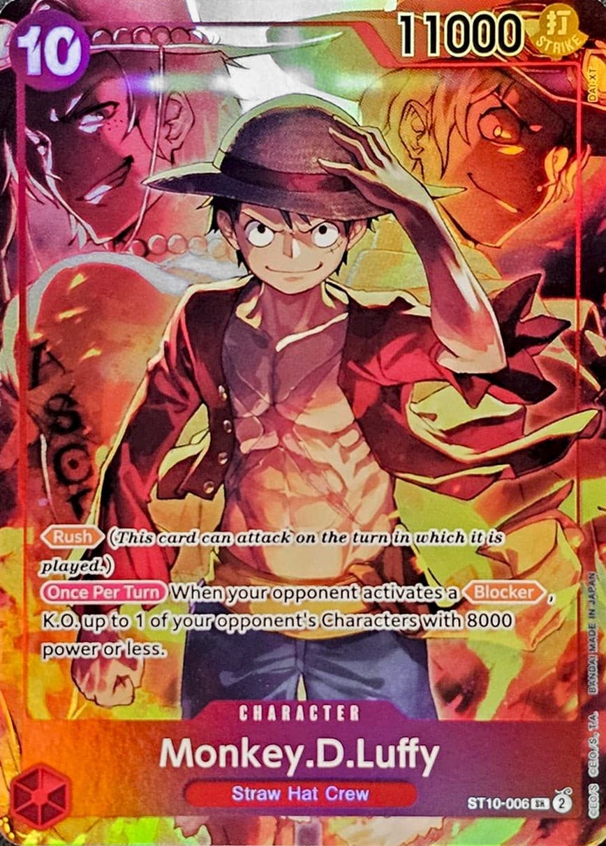 Monkey D. Luffy (Treasure Booster Set)