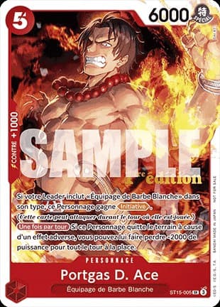 Portgas D. Ace (Première Édition)