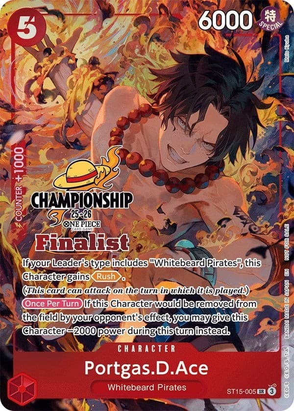 Portgas D. Ace (Championship 25-26 | Finalist)