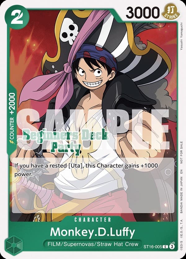 Monkey D. Luffy (Beginners Deck Party)