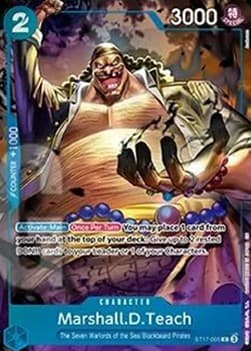 Marshall D. Teach (Seven Warlords of the Sea Binder Set)