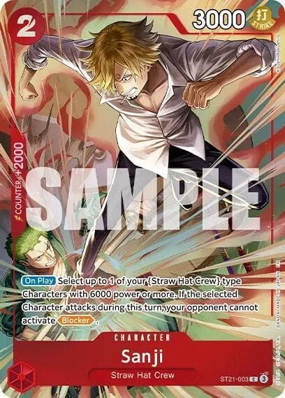 Sanji (Premium Card Best Selection Vol.6)