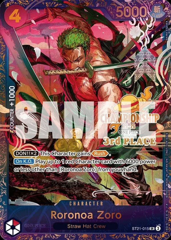 Roronoa Zoro (Offline Regional 2024 | 3rd Place)