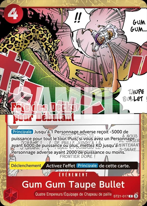 Gum-Gum Mole Pistol (Beginners Deck Party | Winner Pack)