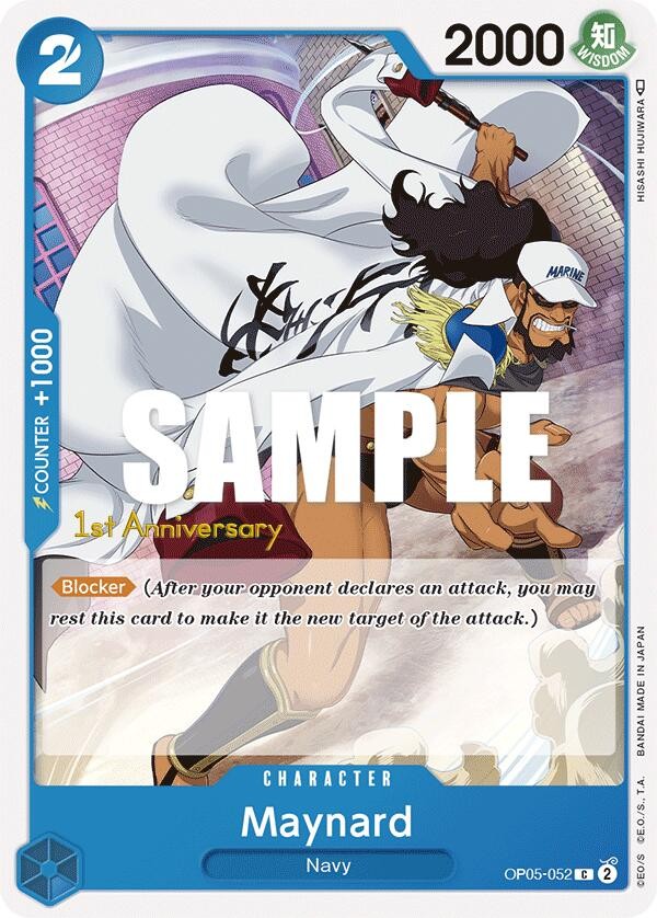 Maynard (1st Anniversary Stamp)