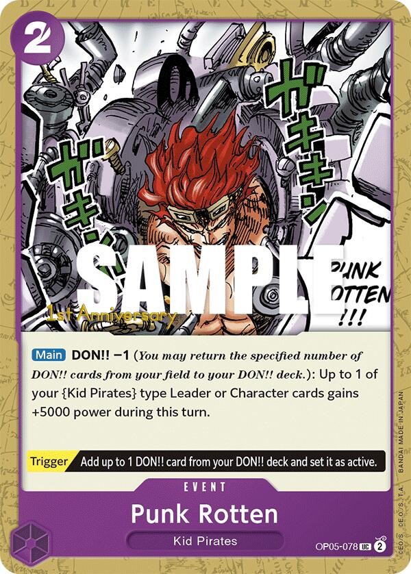 Punk Rotten (1st Anniversary Stamp)