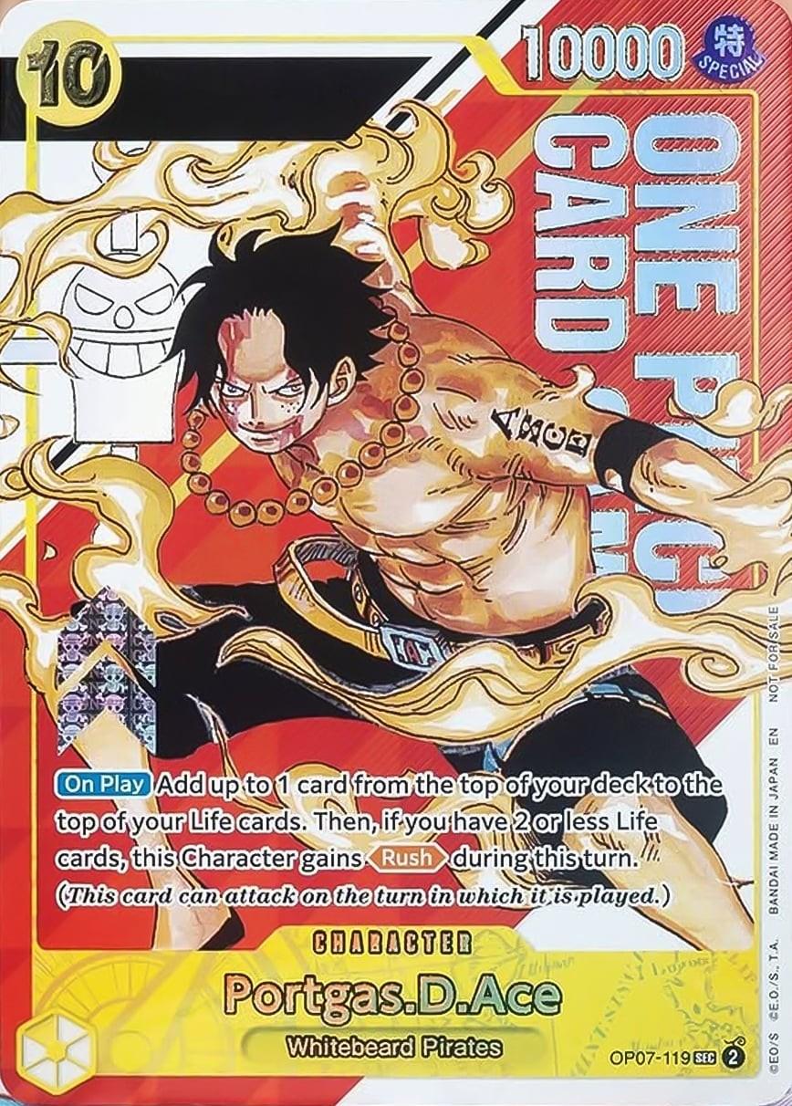 Portgas D. Ace (Limited Serial Numbered)