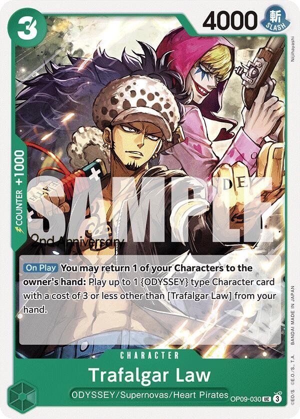 Trafalgar Law (2nd Anniversary Stamp)