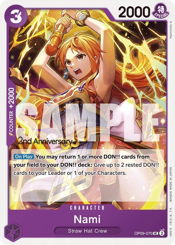 Nami (2nd Anniversary Stamp)