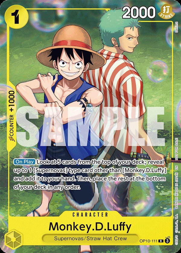 Monkey D. Luffy (Learn Together Deck LD-01 Store Event)